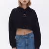 Hooded Crop Sweatshirt HOT-BOSMOON